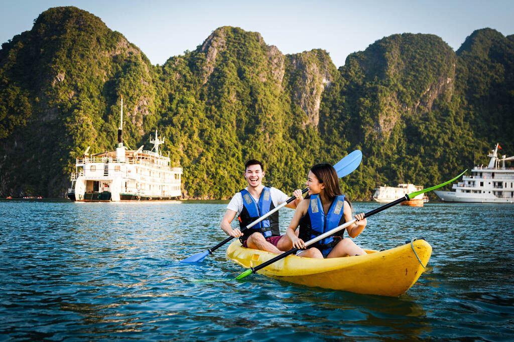 Glide through hidden lagoons